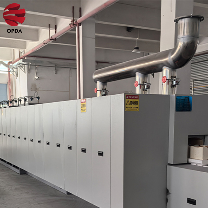 Multi Layer Insulation Pusher Type Furnace Push Plate Track Sealed ...